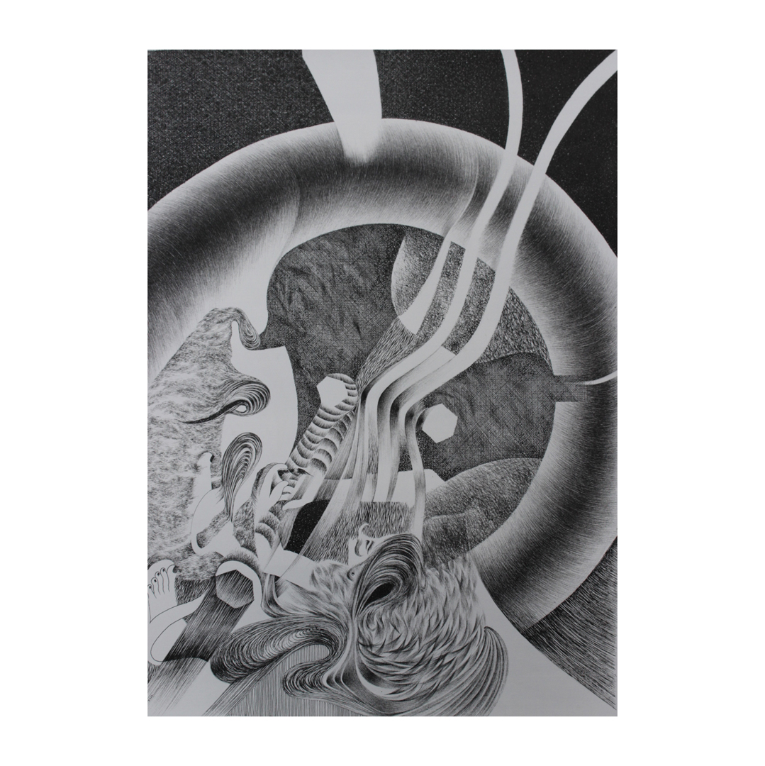 Artwork 6 - Untitled, Pen & Drawing, 19 x 28, 2012